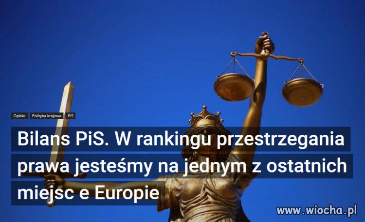 Polska została sklasyfikowana na 26 miejscu na 31 państw
