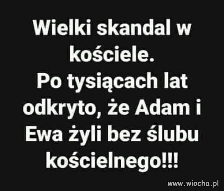 Wielki skandal