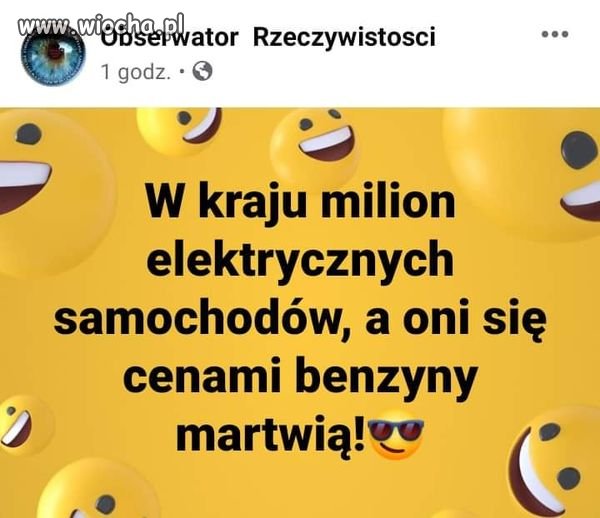 Też się dziwię przecież taki dobrobyt mamy