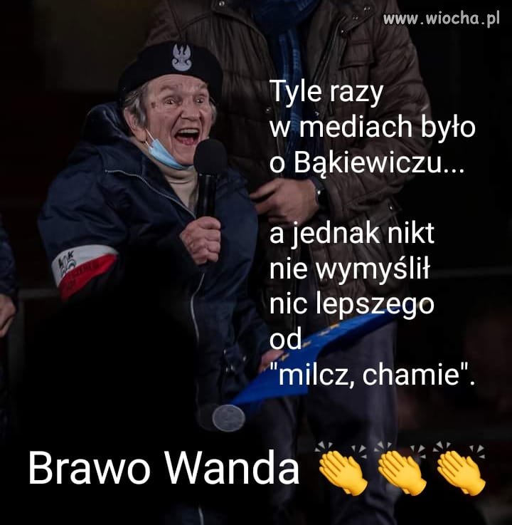 Wielkie brawa dla tej Pani.