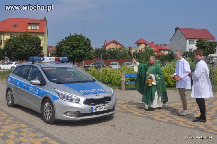 Święcenie samochodów KOLNO