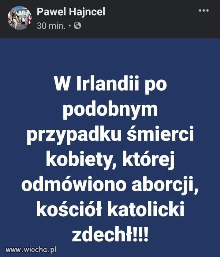 Już wiedzą co ich czeka ludzie na ulicach a nie w kościołach.
