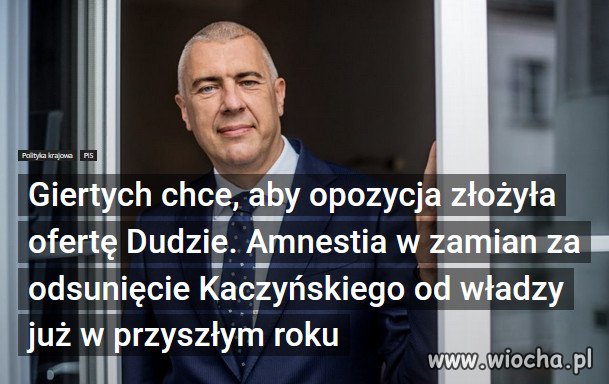 Giertych uważa, że opozycja może sie dogadać z Duda...