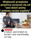 Większość przepisów