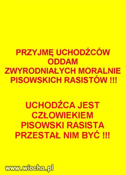 Polska tylko dla Polaków? Europa biała albo żadna? 
