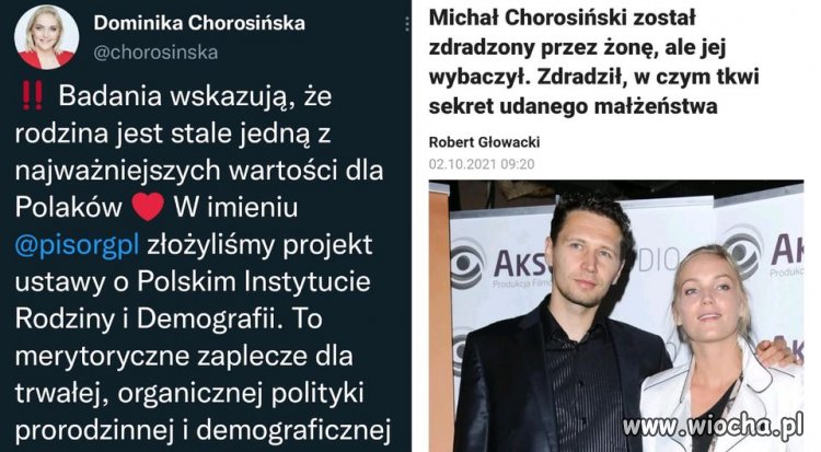 Chorosińska to jak wiemy wzór wszelakich cnót