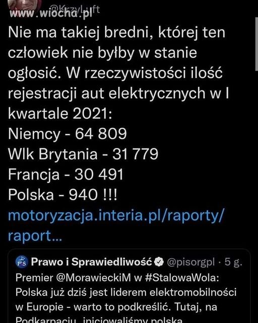 Rośnie nos oj rośnie