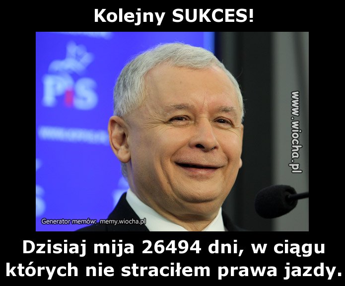 Kolejny SUKCES!