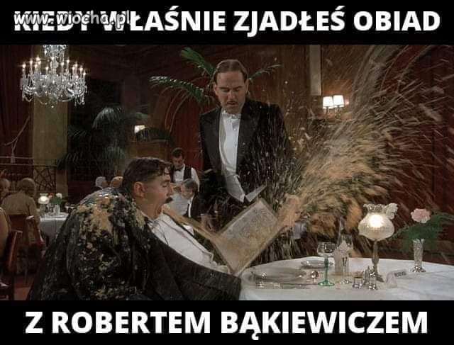 Obiad z...Bąkiewiczem