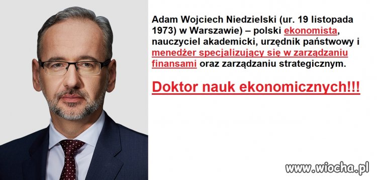 Lekarz finansów a nie ludzi