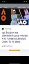 Zagrała ze starą 