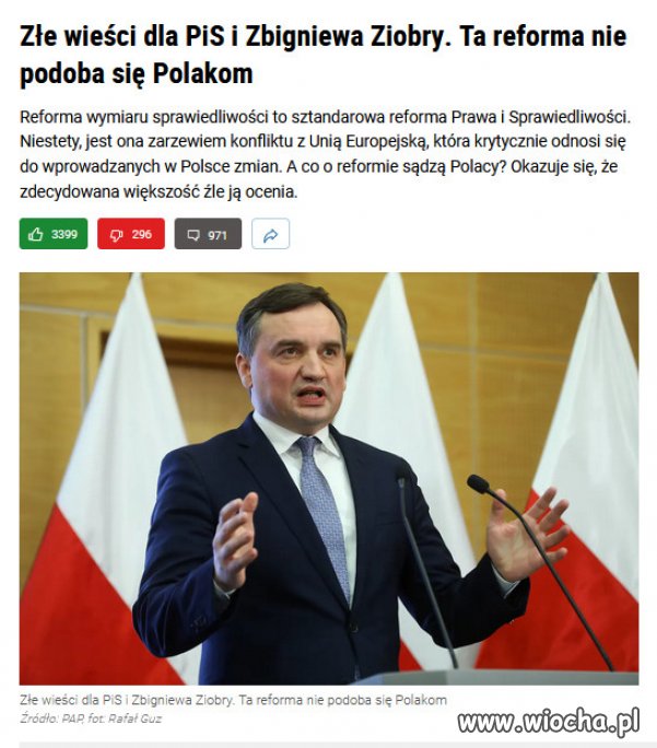 Zaledwie 2,8 % ankietowanych ocenia pozytywnie...