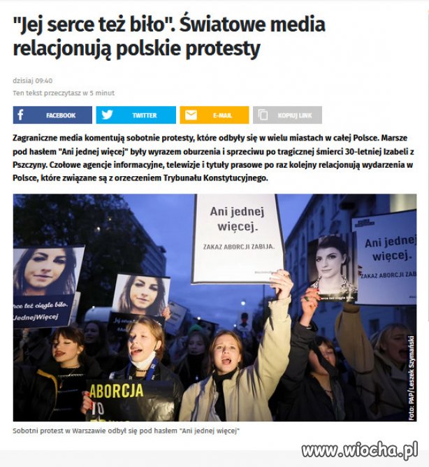 Ustawa antyaborcyjna w Polsce zabija Polki!