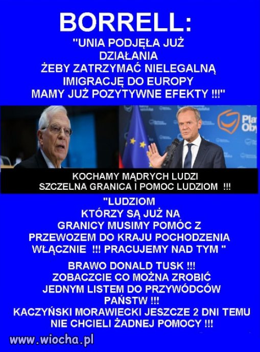 Kaczyński nie potrafi zbudować niczego. 