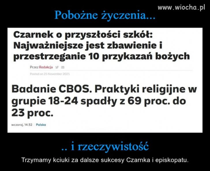Dobrze mu idzie. Oby tak dalej ...