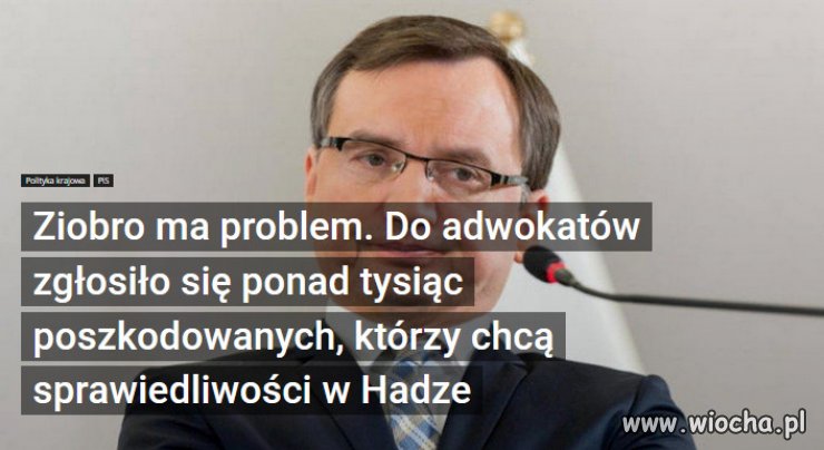 Ziobro stanie przed Międzynarodowym Trybunałem Karnym?