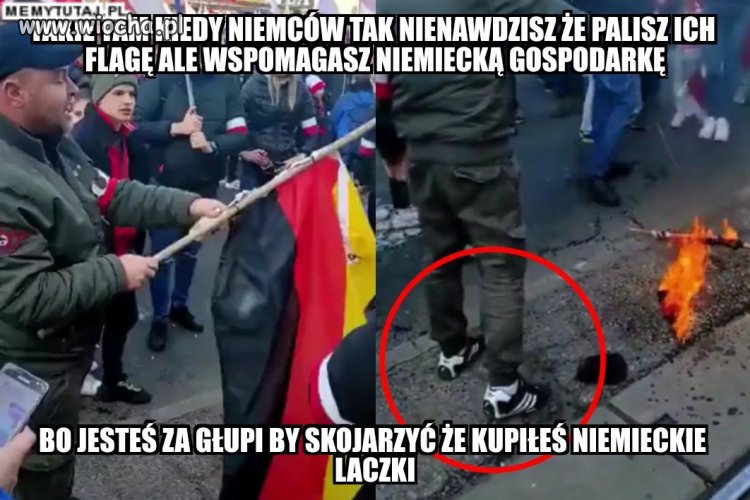Dobrze ze przynajmniej nie hajluje