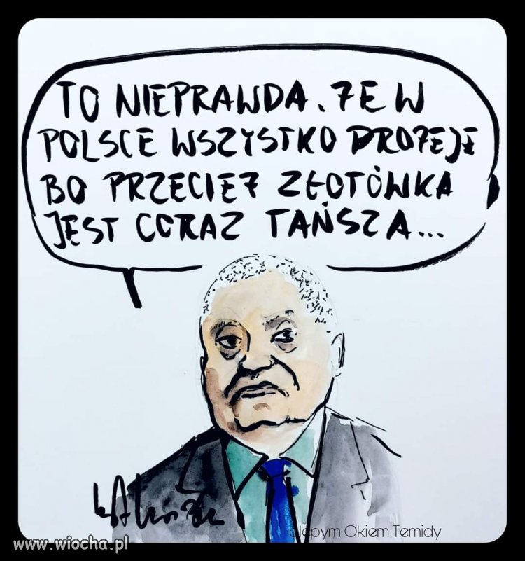 Gdyby w każdej złotówce wybić po dwie dziurki, to spokojnie można by ją sprzedawać po 2 złote jako guziki. 