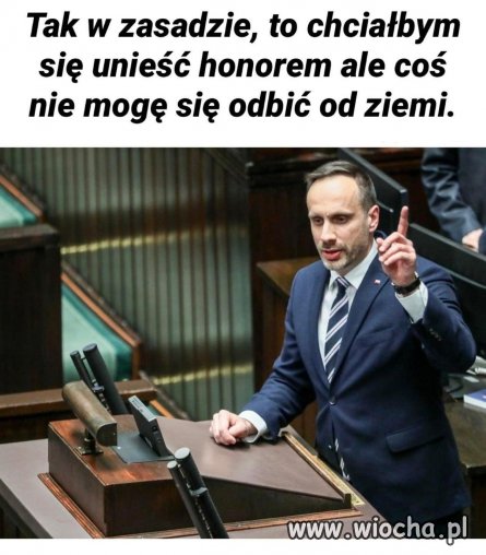 Chciałby ale nie może.