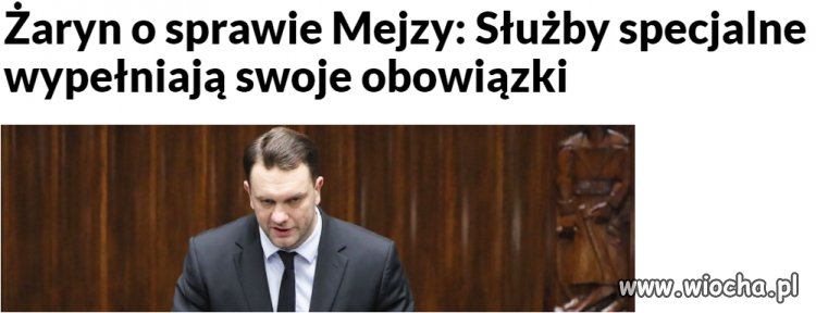 Mejza może czuć się bezpiecznie