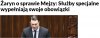 Mejza może czuć się bezpiecznie