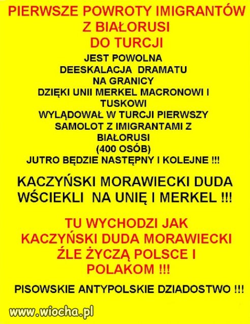  Kończy się polityczne złoto.