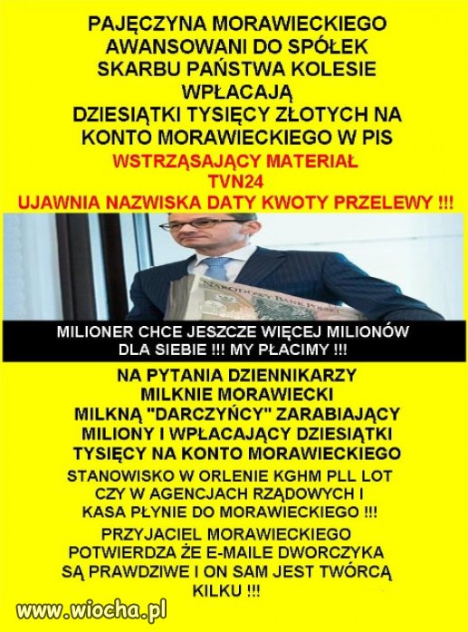Tak działa Mafia Prawych i Sprawiedliwych...