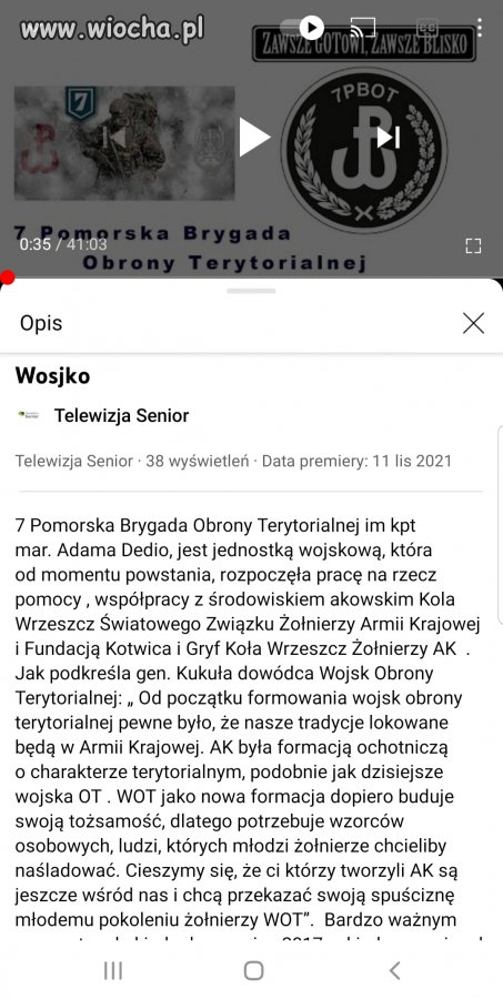 WOT prawdziwe WOSJKO