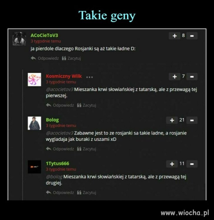 Genów nie oszukasz
