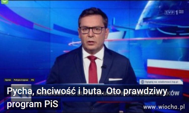 Są chciwi, kłamią i przepełnieni są pychą. 