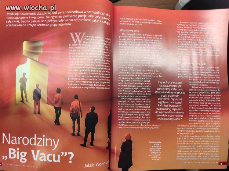 Pytacie skąd brak chętnych do szczepień?