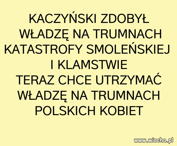 Zbawca narodu, jak o sobie mówił Kaczyński