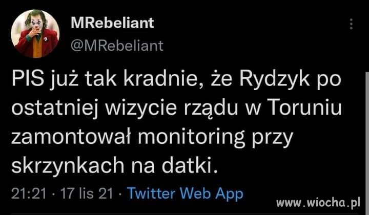 Złodziej wie jak się chronić przed kradzieżą ... 