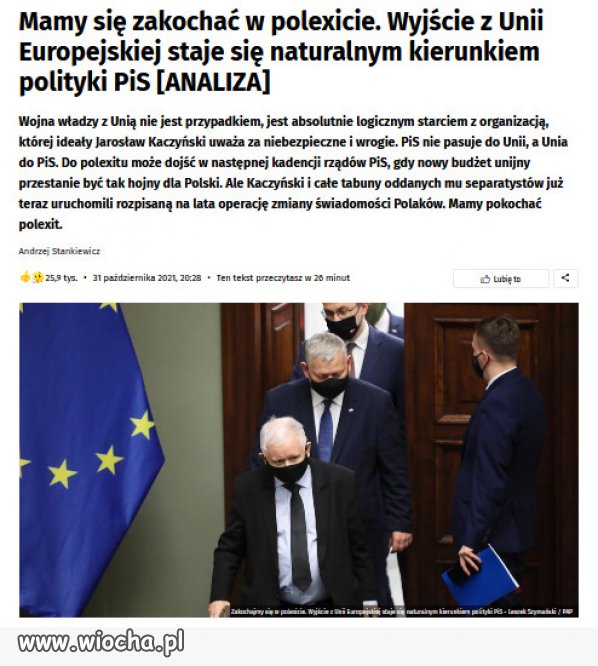 Tak Kaczyński knuje i szczuje na UE...
