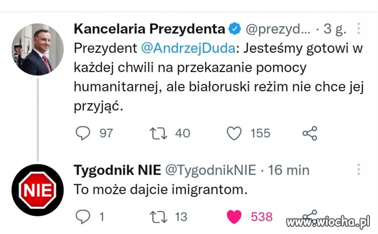 Kiedyś nam nie uwierzą, że był taki prezydent.