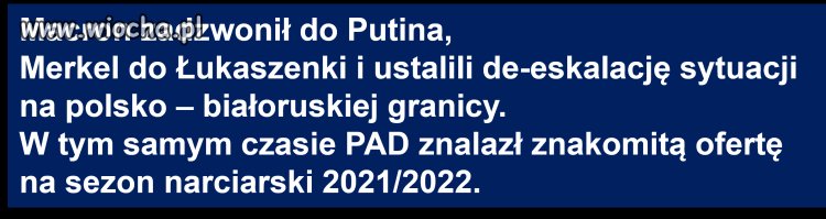 Sezon narciarski już tuż tuż ... 