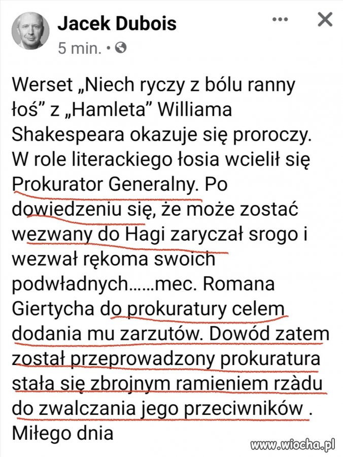 Niech wyje i ryczy