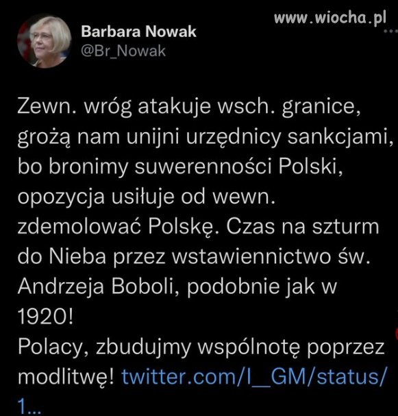 Pewna nauczycielka z Krakowa