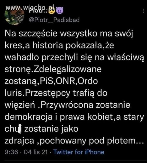 I taki będzie koniec końców