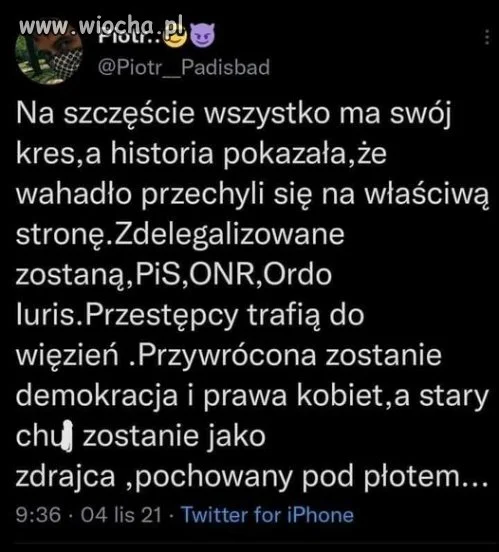 I taki będzie koniec końców