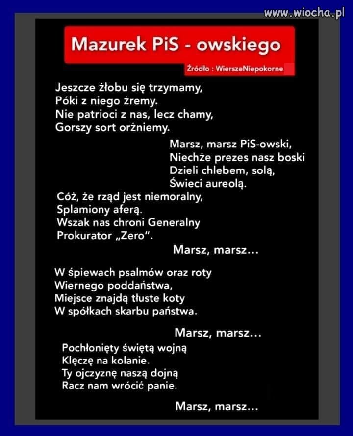 Taka wersja. Dla pisowców ...