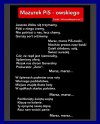 Taka wersja. Dla pisowców ...