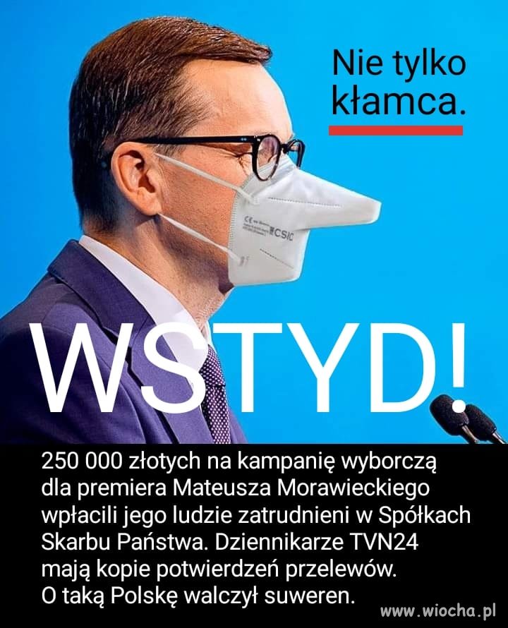 Nie tylko kłamca, ale też ...