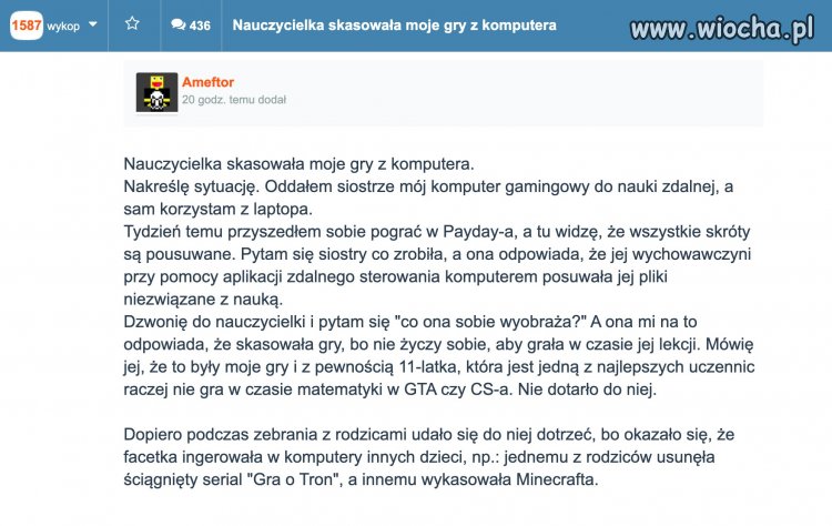 Taka sytuacja