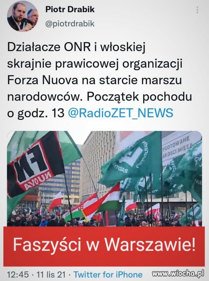 Faszyści w Warszawie 