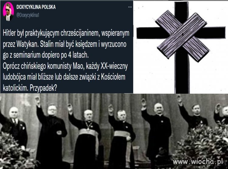 Oprócz chińskiego komunisty Mao, każdy XX-wieczny ludobójca miał bliższe lub dalsze związki z Kościołem katolickim. Przypadek?
