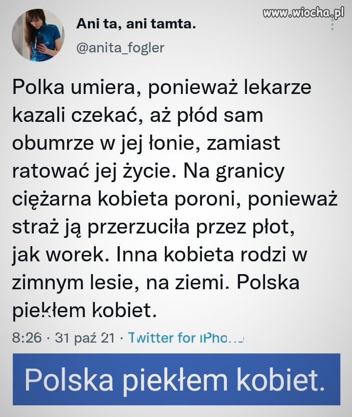 Polska piekłem kobiet 
