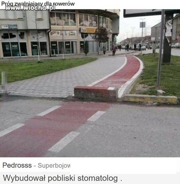 Takie tam na drodze