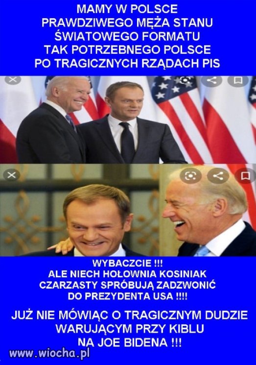 Tusk to polityk światowy, przy nim Jaro to wieśniak!