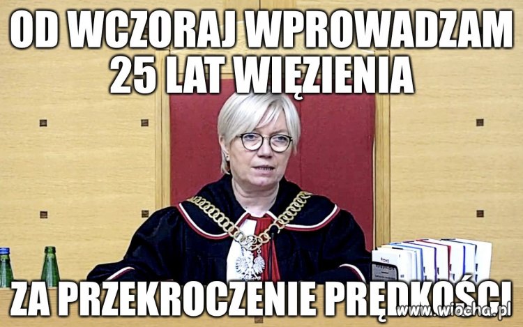 W państwie prawa, nie moze być miejsca na łamanie kodeksu drogowego